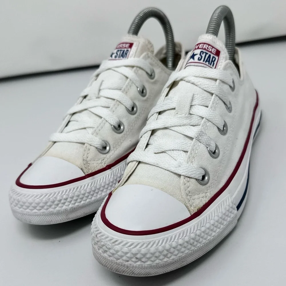 Converse Kids White Sneakers size 4